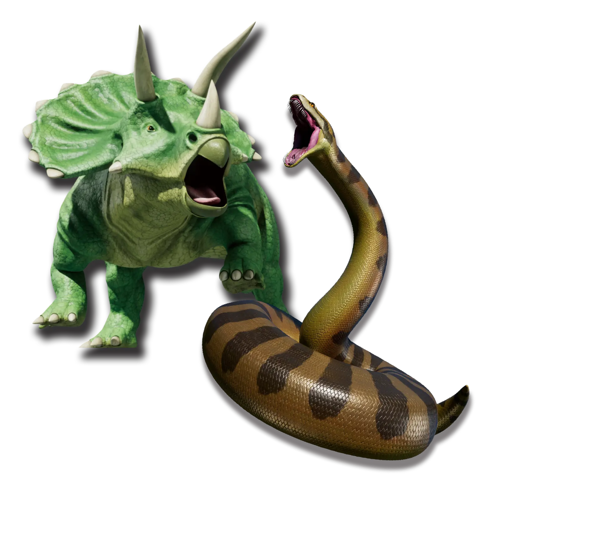 3Dバトル恐竜